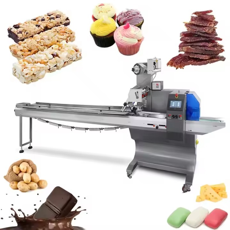 Food Snacks Candy - Mesin Pengemas Otomatis Tipe Bantal untuk