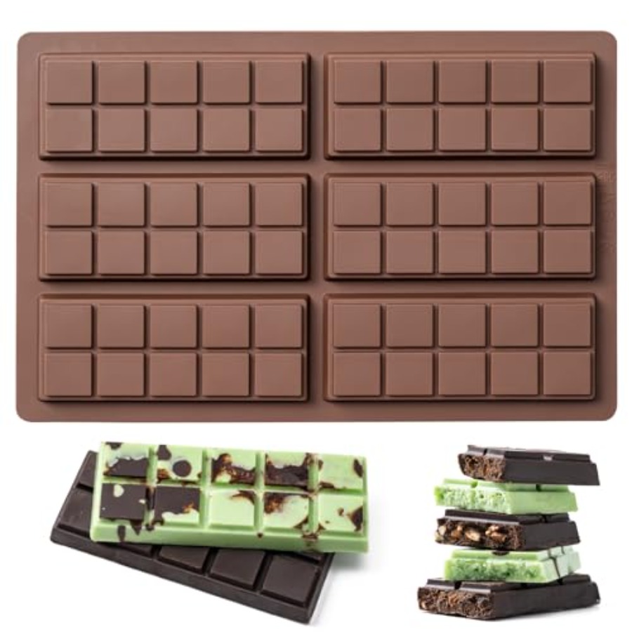 Food Snacks Candy - Cetakan Cokelat Batangan Anti Lengket, Cetakan