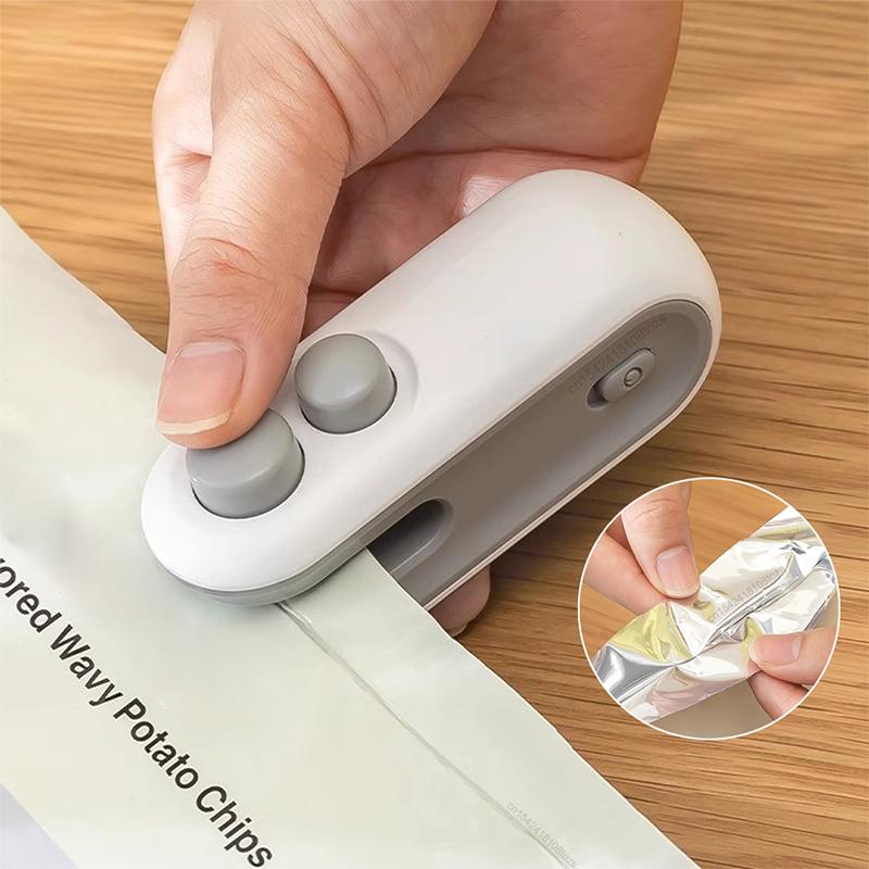 Food Snacks At Home - Penyegel Makanan Mini Genggam USB Isi