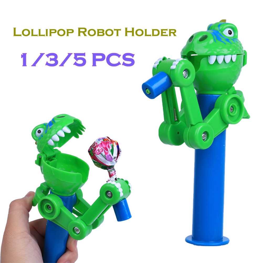 1/3/5 buah dinosaurus Robot Lo - Spicy Food Snacks ulasan dan harga