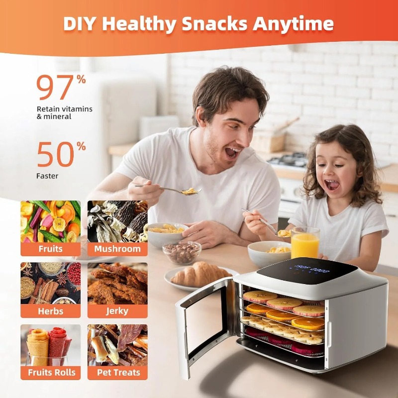 Pengering Makanan Digital - Pe - Food Dehydrator Snacks ulasan dan harga