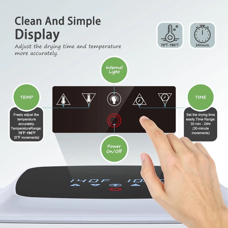 Pengering Makanan Digital - Pe - Food Dehydrator Snacks ulasan dan harga