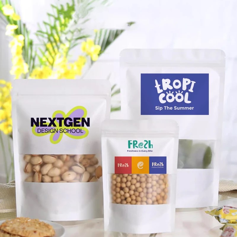 50pcs Kantong Zipper Berdiri S - Food Lovers Snacks ulasan dan harga