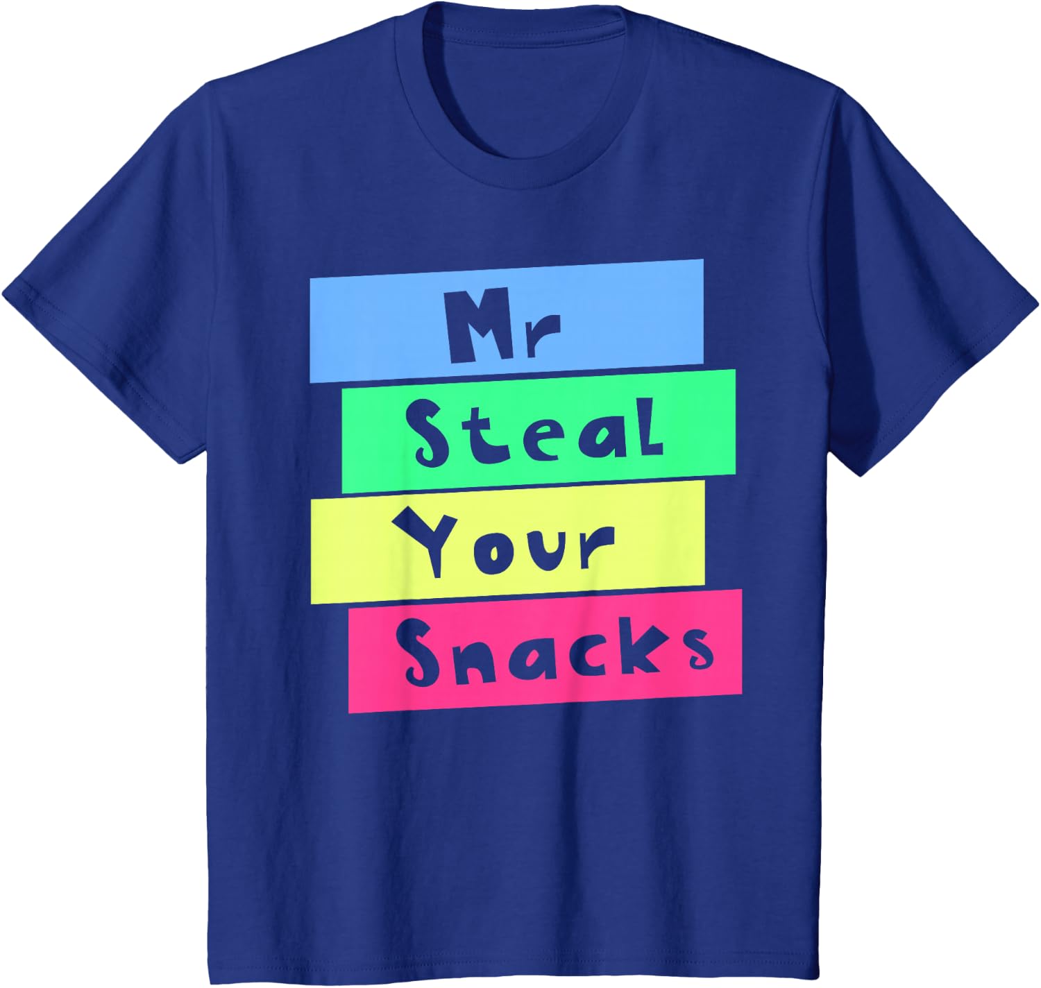 Mr Steal Your Snacks Kaos Lucu - Food Lovers Snacks ulasan dan harga