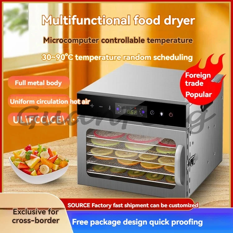 Pengering Makanan Cerdas 6 Lap - Food Dehydrator Snacks ulasan dan harga