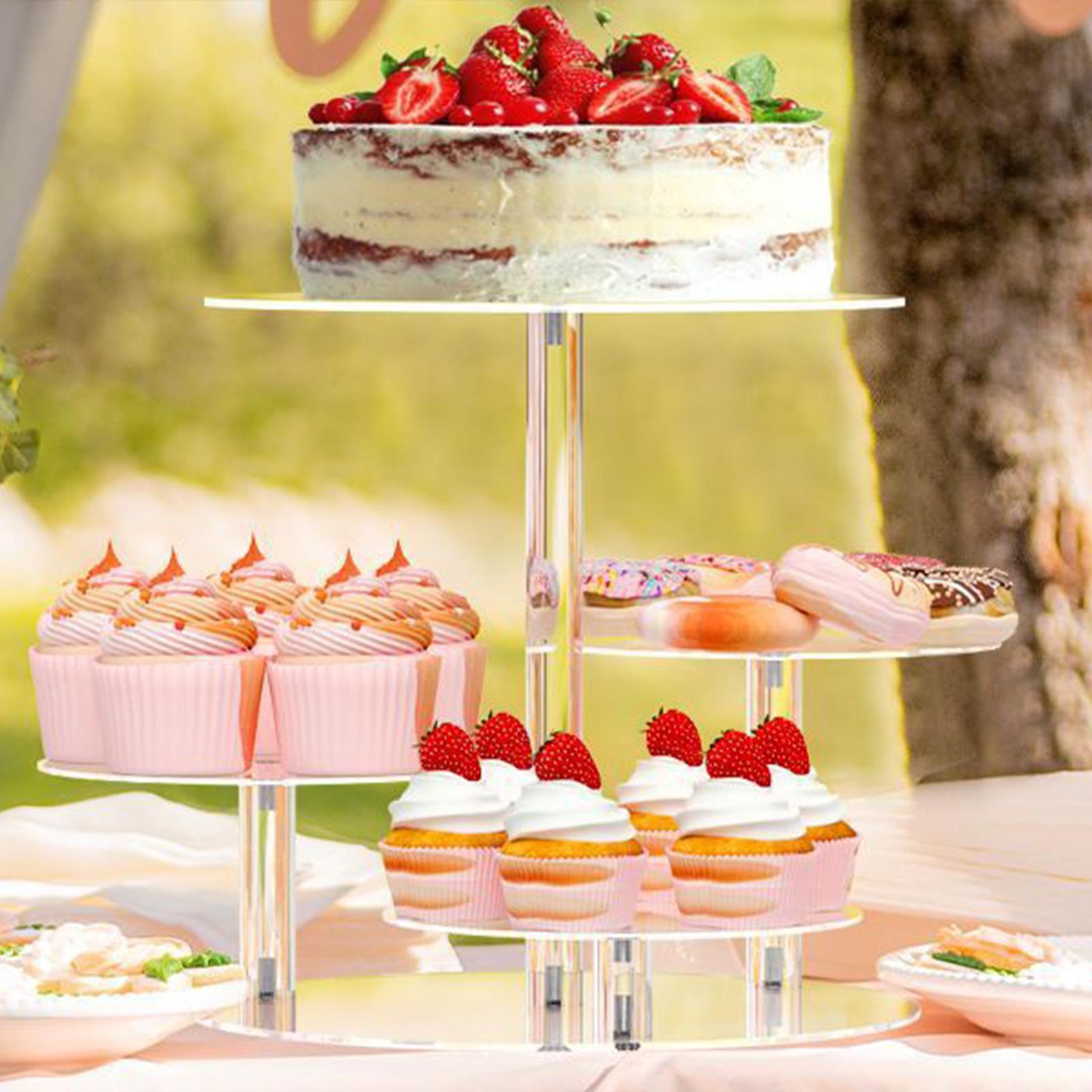 Tempat Kue Kering Akrilik 4 Ti - Food Snacks Candy ulasan dan harga