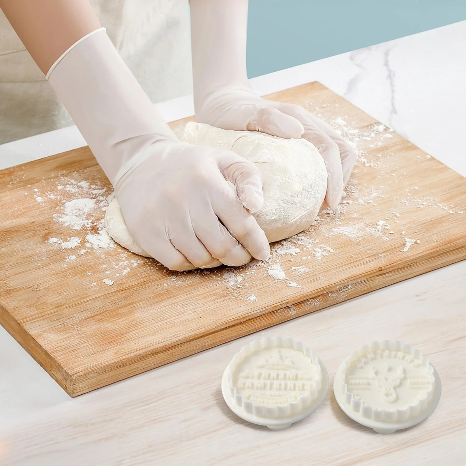 Cetakan Kue Natal 3D, Stempel  - Food Stamps Snacks ulasan dan harga