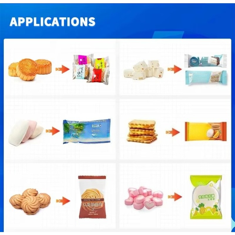 Mesin Pengemas Otomatis Tipe B - Food Snacks Candy ulasan dan harga