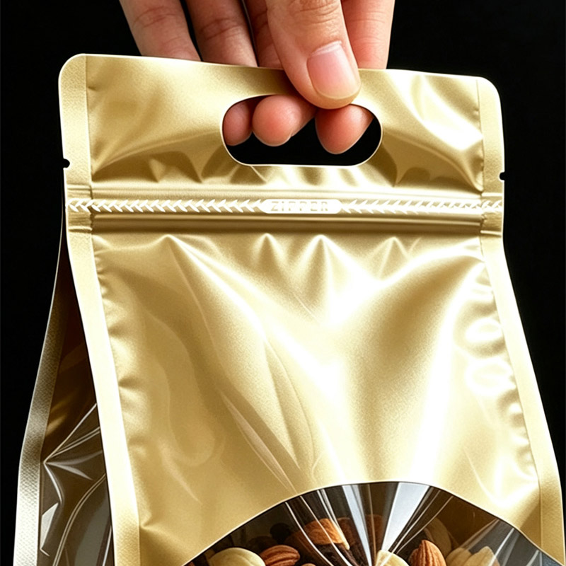 50Pcs Kantong Segel Transparan - Food Snacks Logos ulasan dan harga