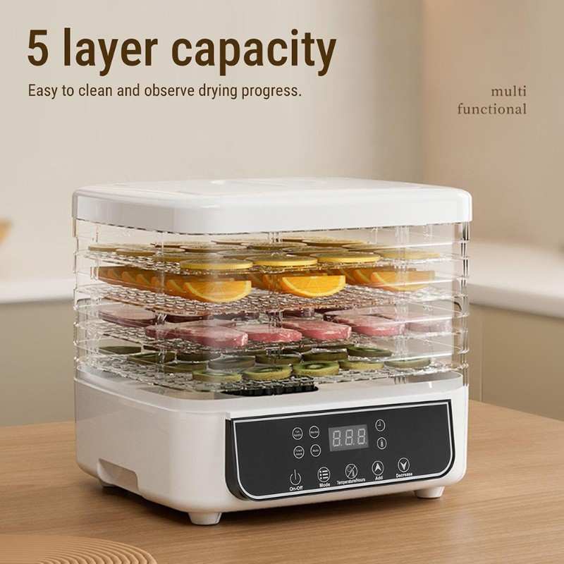 Pengering Makanan 5-Tingkat El - Food Dehydrator Snacks ulasan dan harga