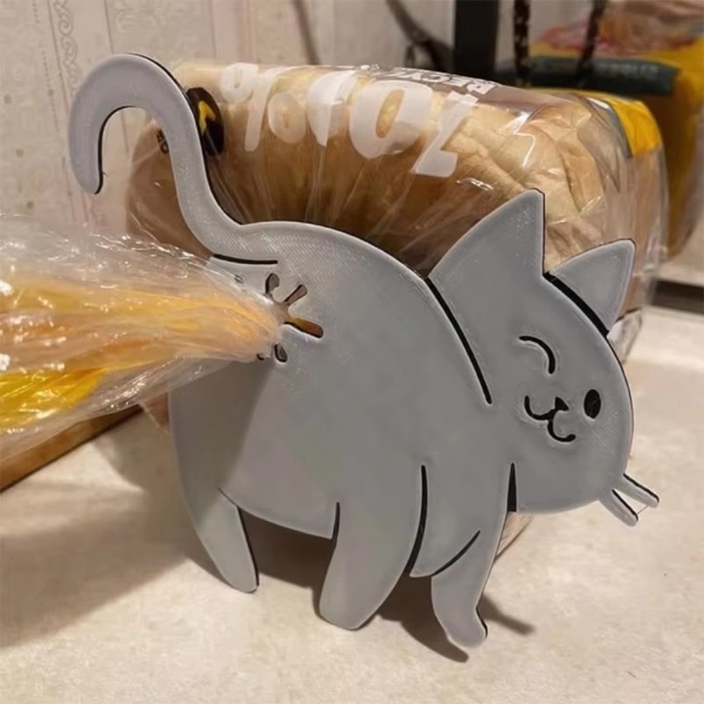 Penjepit Kantong Roti 3D Lucu  - Food Lovers Snacks ulasan dan harga