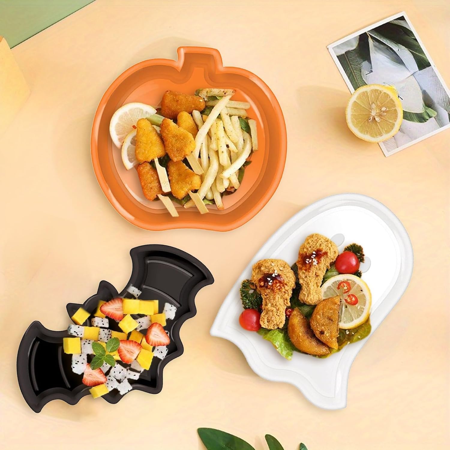 Set Piring Halloween yang Dapa - Food Snacks Candy ulasan dan harga
