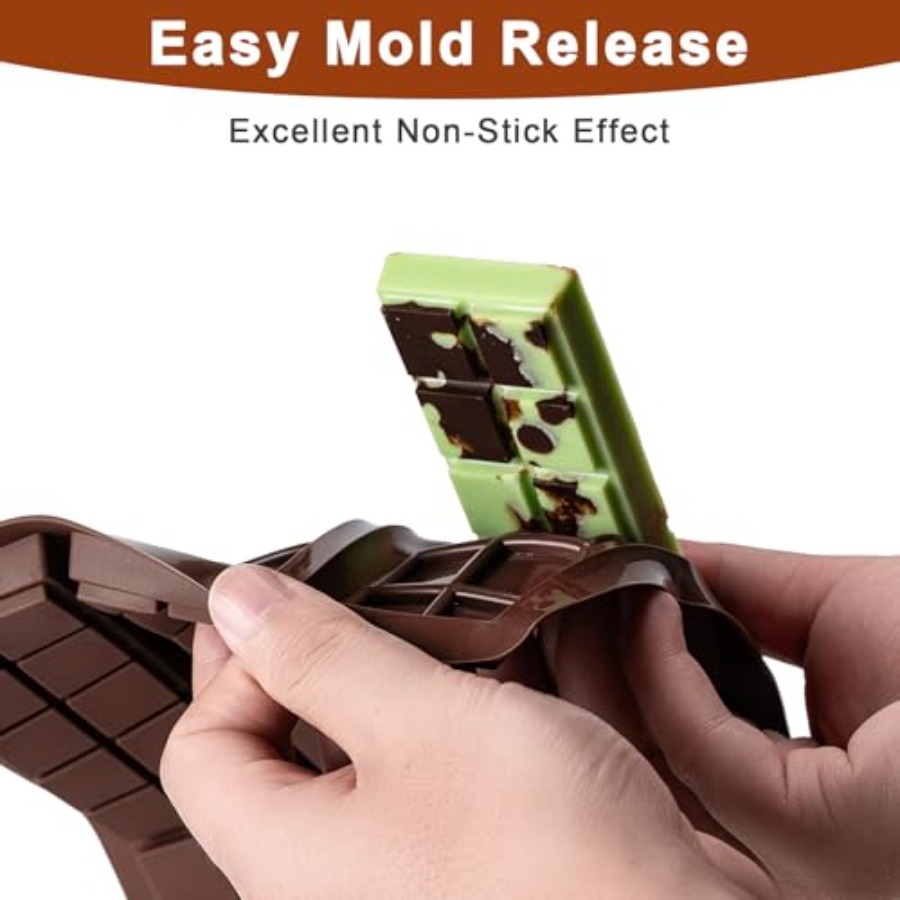 Cetakan Cokelat Batangan Anti  - Food Snacks Candy ulasan dan harga