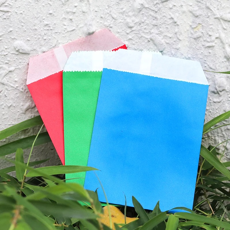 50/100 Buah Tas Kertas Kraft H - Food Snacks Candy ulasan dan harga