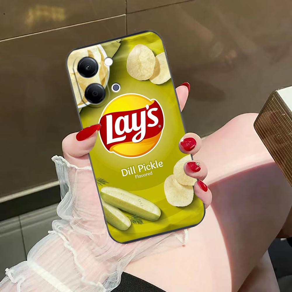 Casing Ponsel untuk VIVO Y400  - Food Snacks Logos ulasan dan harga